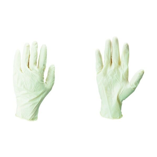 天然ゴム使い捨て手袋 タッチエヌタフ 69-318 (100枚入)