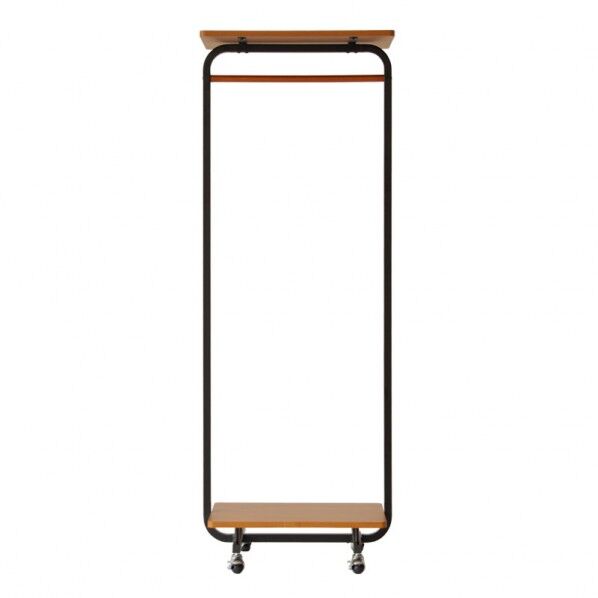 ハンガーラック ライトブラウン 幅60×奥行き40×高さ164.5cm HS-60TN 1個