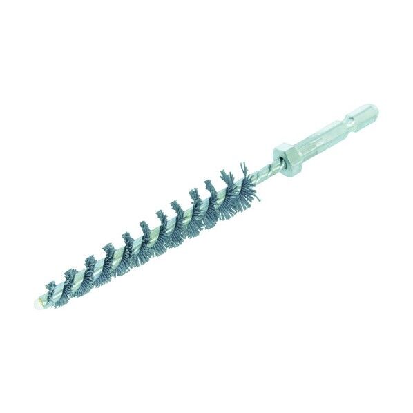 テーパーネジリブラシ 六角軸 砥粒入ナイロン