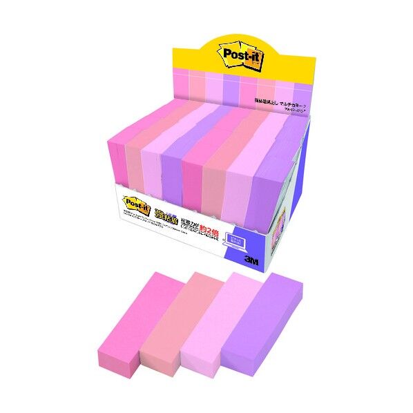 ポスト・イット強粘着マルチカラー7増量 7001SS-MC-7 1個