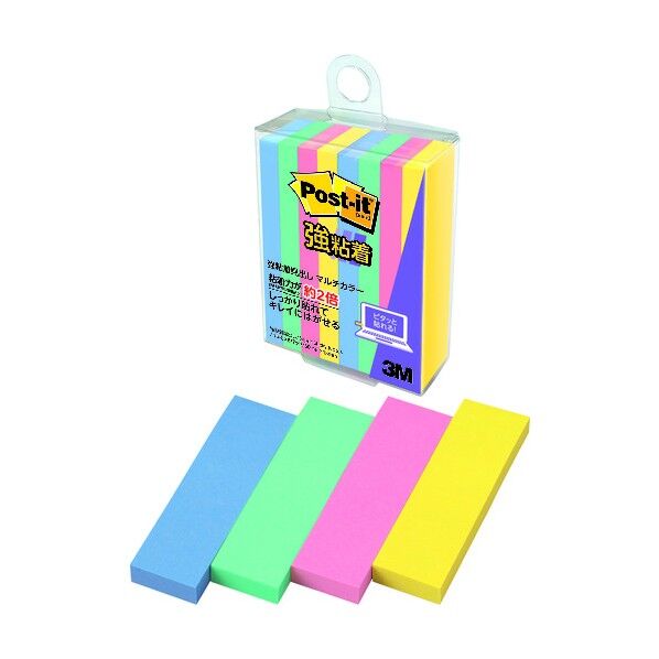 ポスト・イット強粘着見出しマルチカラー3 700SS-MC-3 1個