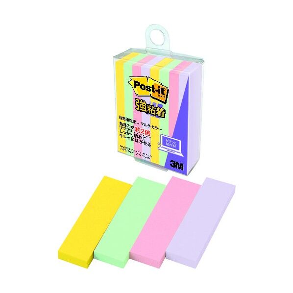 ポスト・イット強粘着見出しマルチカラー5 700SS-MC-5 1個