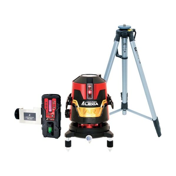 レーザー墨出器 レーザーロボ LEXIA AR レッド 51AR 受光器・三脚セット 70915 1台