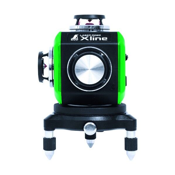 レーザー墨出器 レーザーロボ Xline グリーン フルライン･地墨クロス 71608 1台