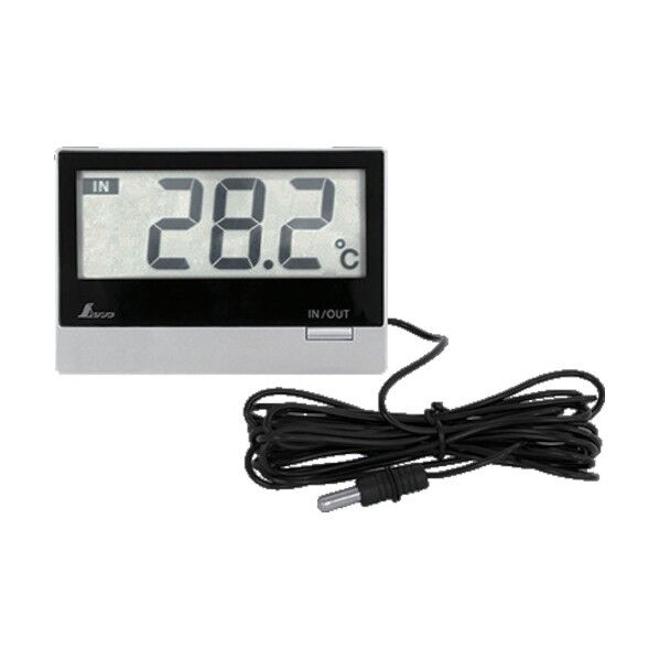 デジタル温度計_Smart_B_室内・室外_防水外部センサー 73117 1点