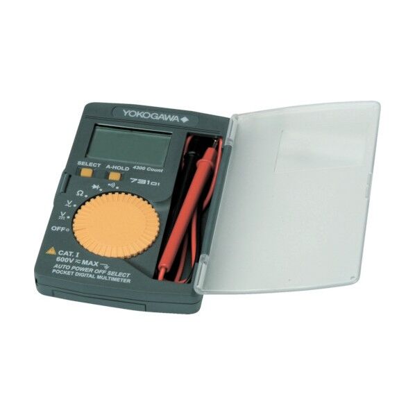 横河 ポケットデジタルマルチメータ 206 x 103 x 29 mm 73101...