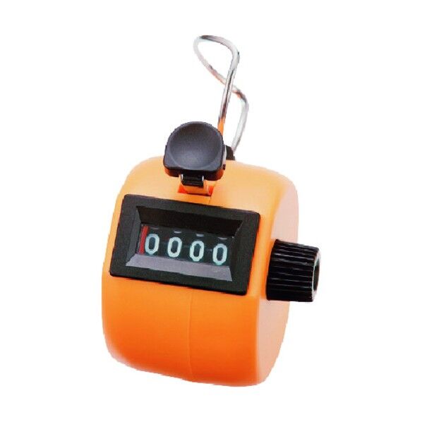 数取器手持型C イエロー 75089 1点