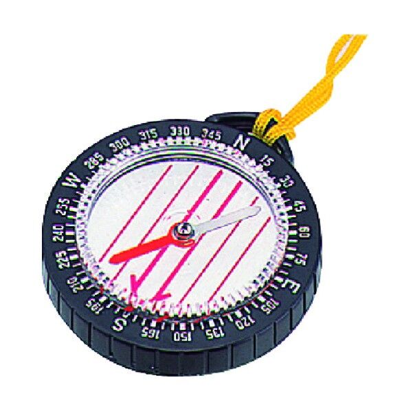 方向コンパス(オリエンテーリング)Eー2地図用丸型オイル式方位磁石