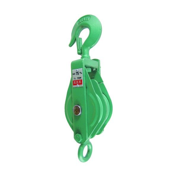 強力型滑車 二車タイプ