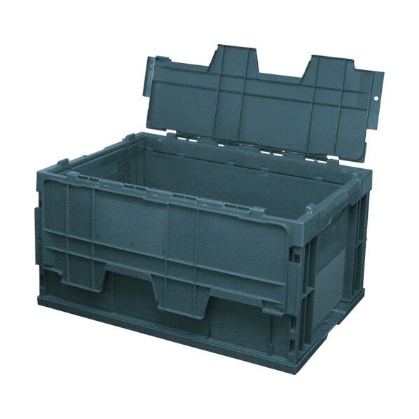 フタ一体型オリコン OC-75L 透明OD 13 kg 75LFCOD