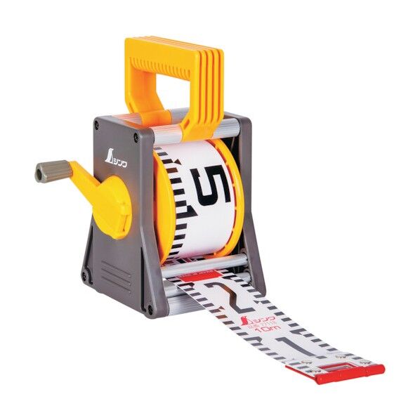 シンワ測定 ロッドテープ ガラス繊維製 10m巾60mm リール付 JIS 77213 1335G...