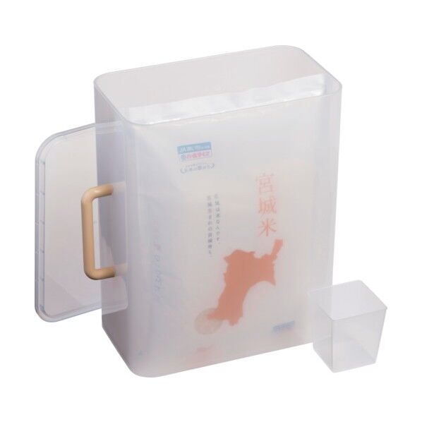 蝶プラ工業 プラ 袋まるごと米びつくん5kg 781545 1点