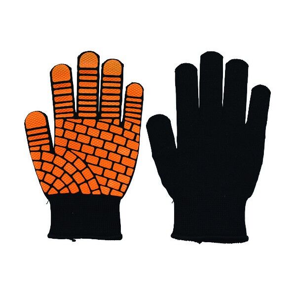 #782-L Qフィッツカラーハンド 黒/オレンジ L 782-L-ORN 1点