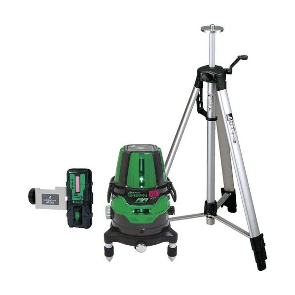 レーザー墨出器 レーザーロボグリーンNeo51AR受光器･三脚セット 78289 1点