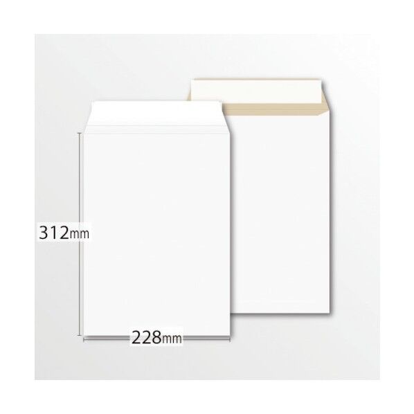 封筒 厚紙封筒角A4 7H013-10 10枚