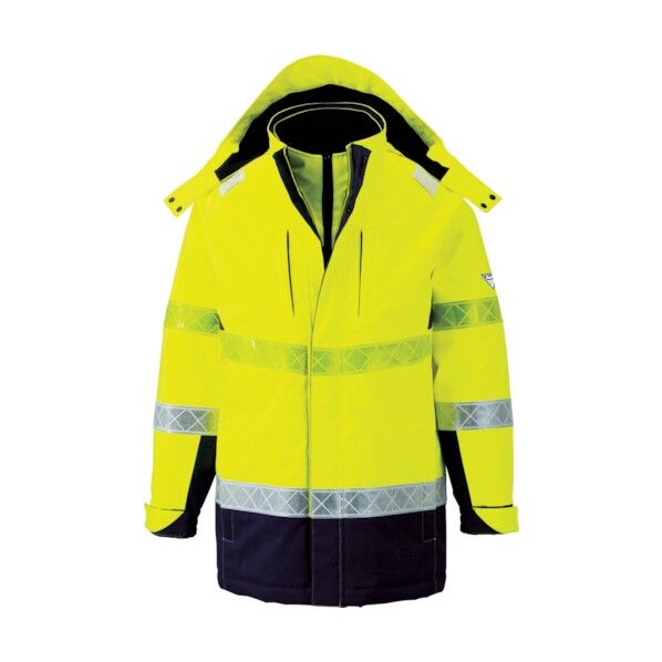 高視認防水防寒コート