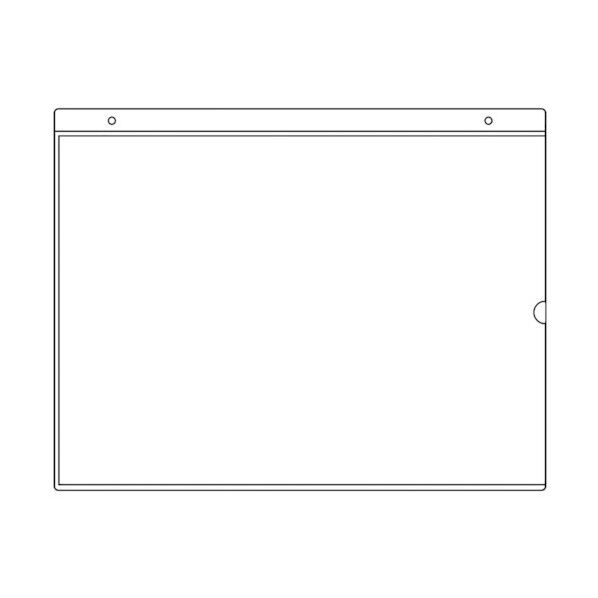 吊り下げ式ポケット標識A3 807-36 1