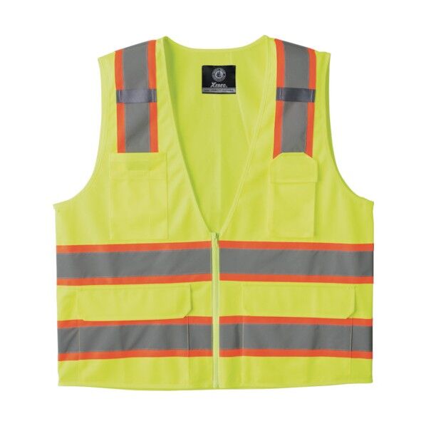 ジーベック 高視認収納トリコットベスト809-82-3L 809-82-3L 10点