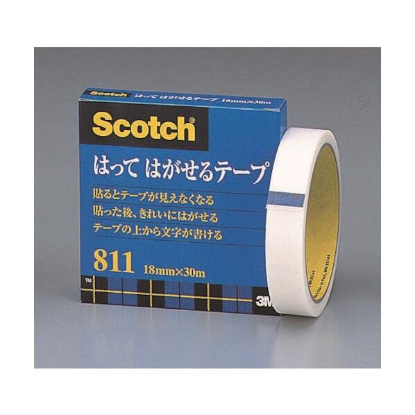 スコッチ はってはがせるテ-プ 811-3-18
