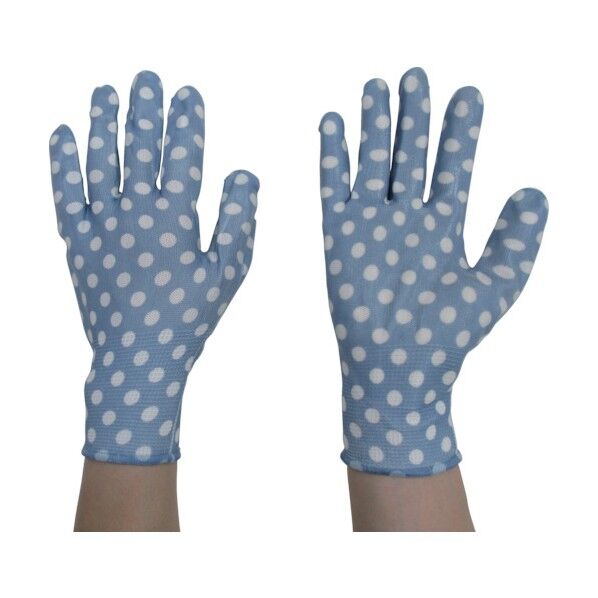 フィットして作業しやすいガーデニング手袋(アソート) M 818-M 12双