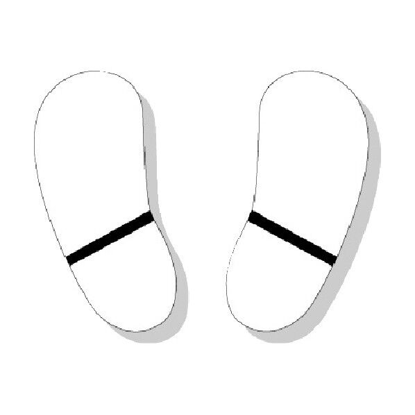 路面貼り標識 2枚1組