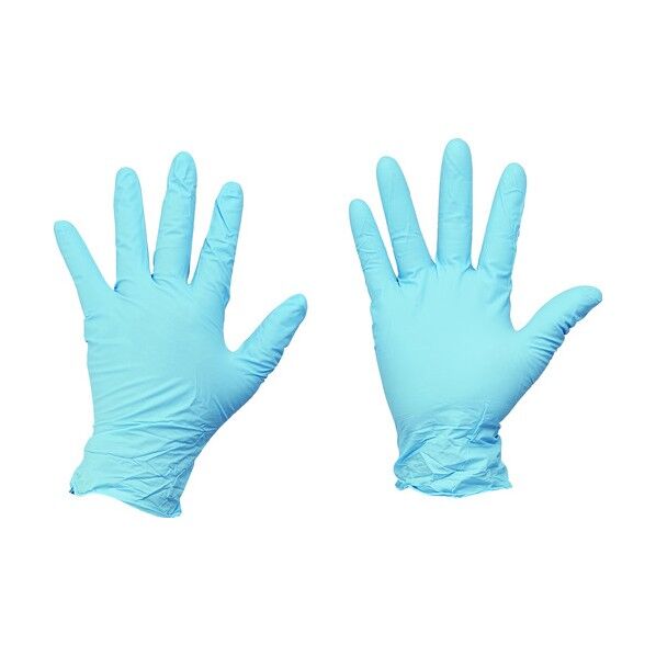 ニトリルゴム使い捨て手袋 エッジ 82-135 (100枚入)