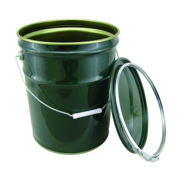 テーパー ハンドタイプペール缶 BT-20緑(アリ) 20L 82112-10 1点