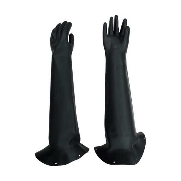 ブラスト用手袋(フランジ付) 1