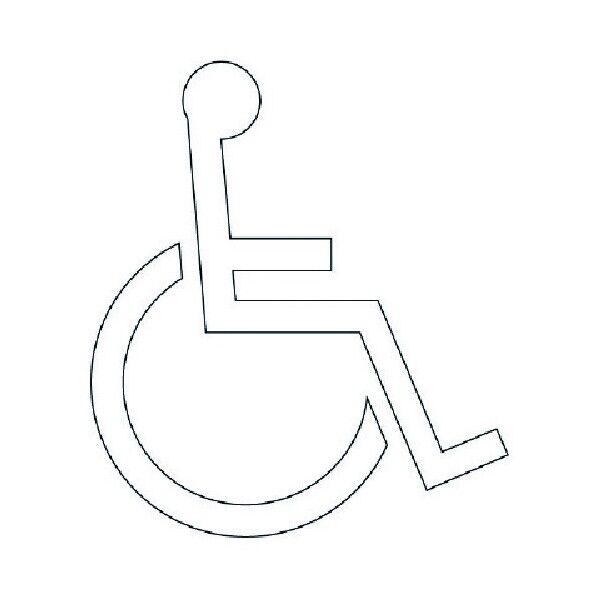 身障者マーク 合成ゴム