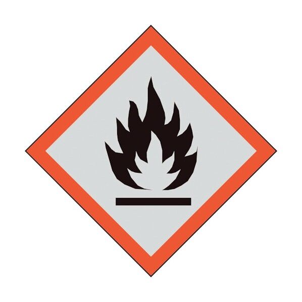 GHSラベル 大 炎 846-101 1点