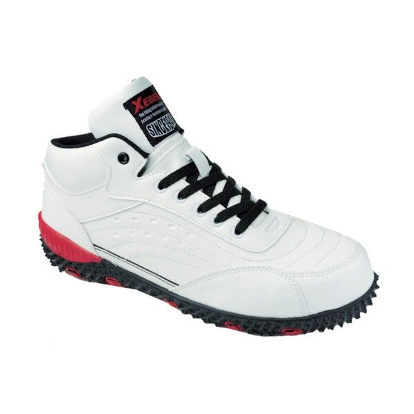 ジーベック 現場靴セフティシューズ 85129 ホワイト 26.5CM 85129-32-265 1点