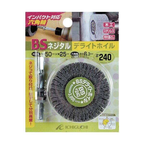 BSネジタルデライトホイル (六角軸)