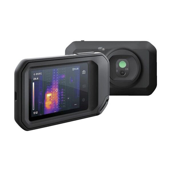 コンパクトサーモグラフィカメラ C5 ブラック 89401-0202 1台