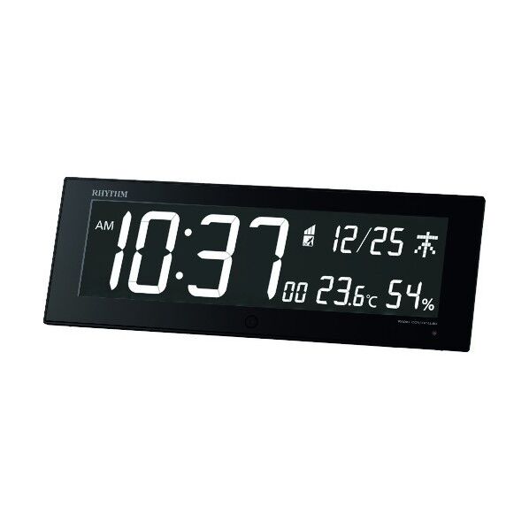 RHYTHM リズム 電波時計(掛置兼用) 8RZ184SR02 1