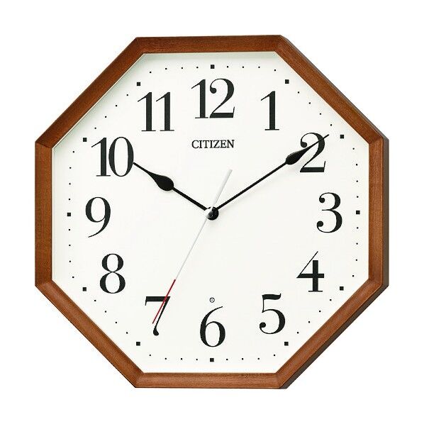 木枠電波掛時計