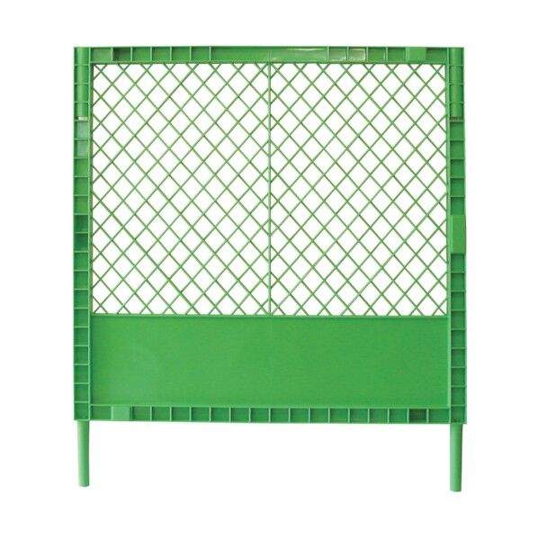 プラスチックフェンスKK(脚付きセット)  グリーン