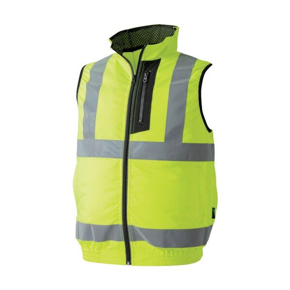 WZ ハイビス安全EFベスト 蛍光イエロー L 9002-97-L 1着