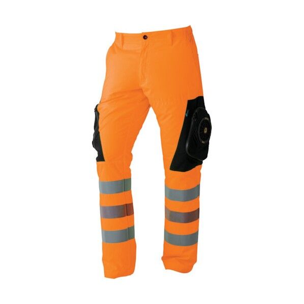 WZ ハイビス安全EFパンツ 蛍光オレンジレッド 3L 9005-141-3L 1着