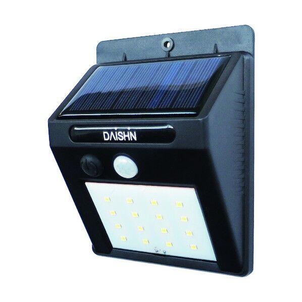 DAISHIN ソーラーウォールライト 55×120×220MM 902103 1台