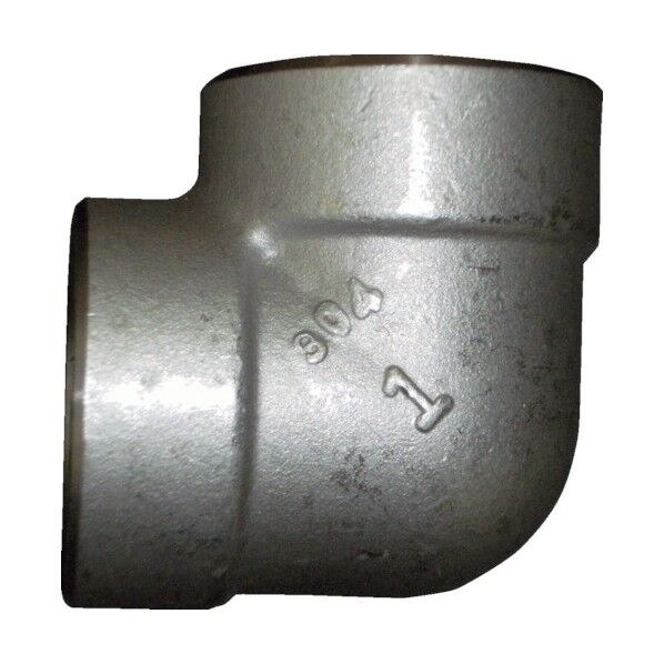 90°エルボSUS304 90E-PT-25A-SU4 1