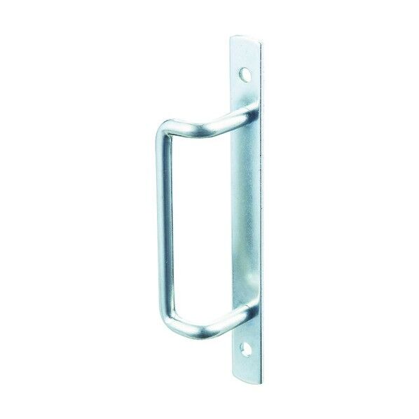 岡田 間仕切ステン簡易L型取手 ボルト式 90T64