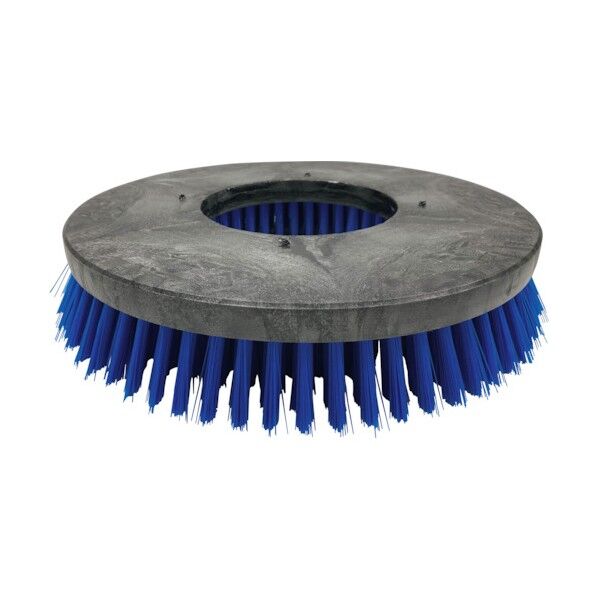 ポリッシャー用ナイロンブラシ 14インチ 青 (樹脂台) 925811 1点