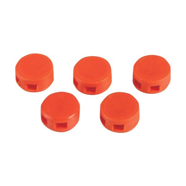 封印用樹脂 オレンジ 8mm 9190008 1000個