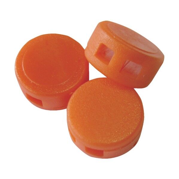 封印用樹脂 オレンジ 10mm 9190010 1000個