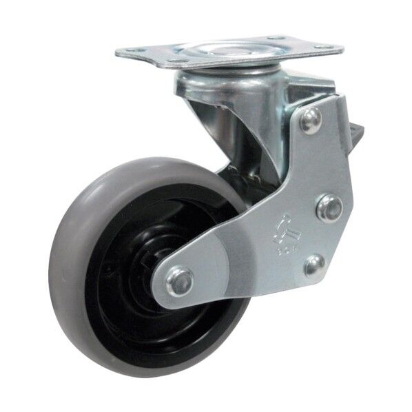 クッション プレート式 自在SP付 エラストマー車B入 75mm 935L-1LZ75 1点