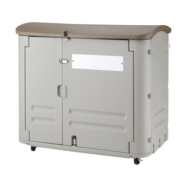 ワイドストレージ600(キャスター付き)サンドグレー 93092 1点