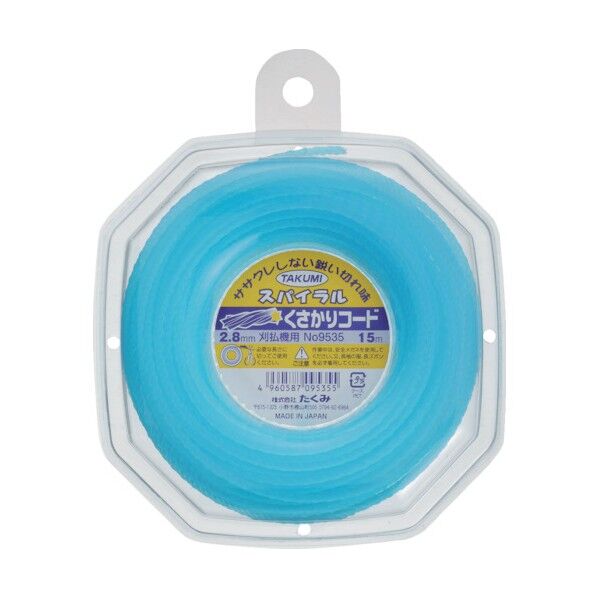 草刈りコード スパイラル型