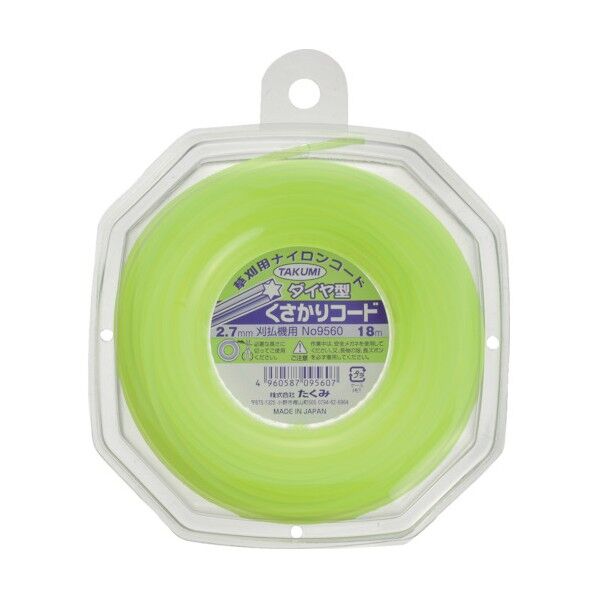 草刈りコード ダイヤ型