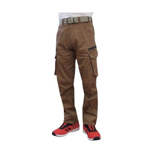 トーマセンイ ストレッチカーゴパンツ カーキ 100cm 9605 KH 100 1枚...