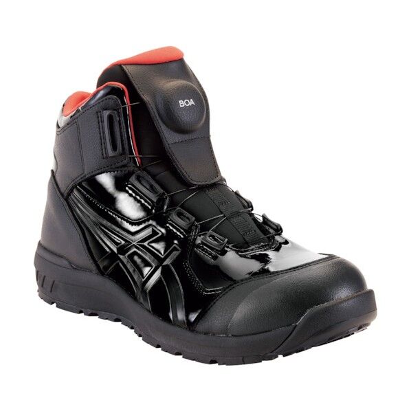 【限定カラー】ウィンジョブ CP304 BOA BLK EDITION (安全靴・セフティシューズ) ブラック×ブラック 24.0cm 1273A088.001-24.0 1足